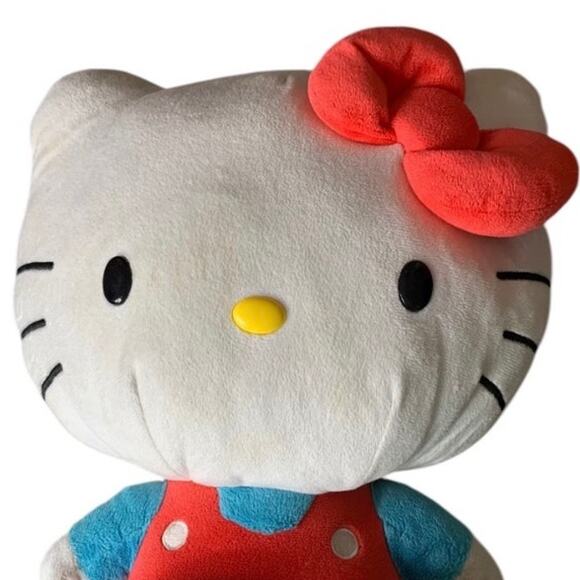 Hello Kitty Sanrio Plush Doll Blue 12" Tall Universal Studios Collectible - Picture 6 of 7